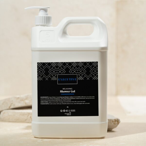 Executive Relaxing Shower Gel 2×5lt Bulk