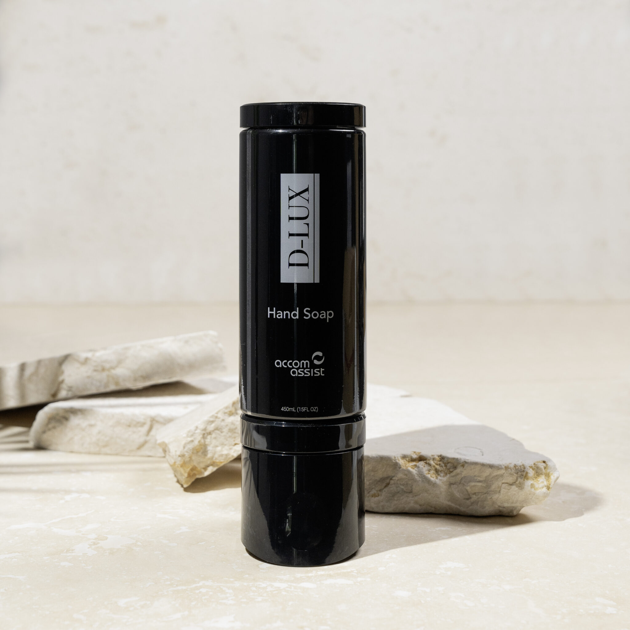 DLUX 2.0LS-Black Refillable Dispenser - Accom Assist