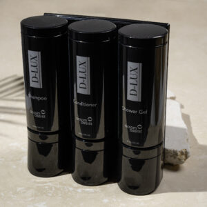 DISP-DLUX2.0S-Black Refillable Dispenser
