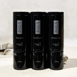 DISP-DLUX2.0S-Black Refillable Dispenser