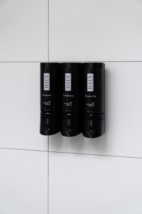 DISP-DLUX2.0S-Black Refillable Dispenser - Image 3