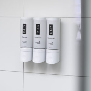DLUX 2.0S-White Refillable Dispenser