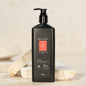 OBE Black Floating Dispenser Body Lotion